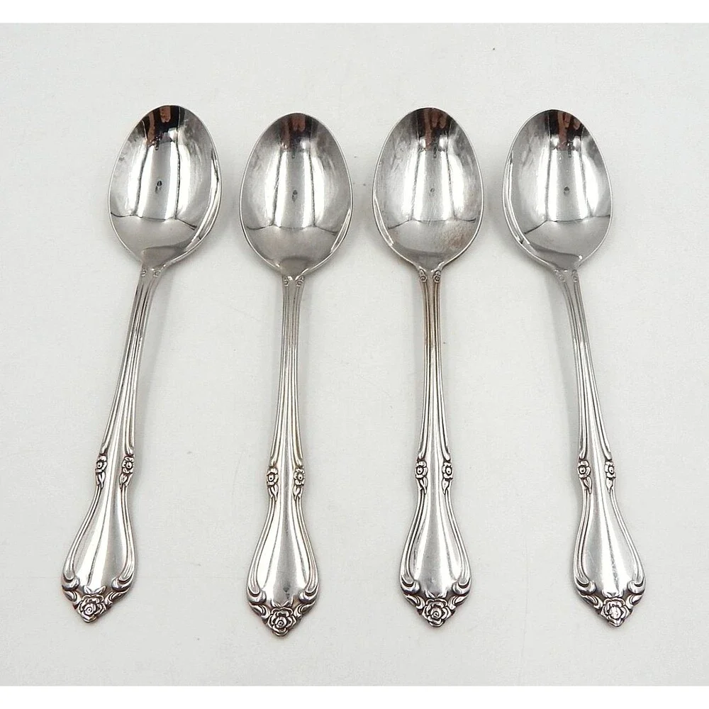 Oneida SSS Celebrity Dinner Place TableSpoons Stainless Flatware S/4 Replacement